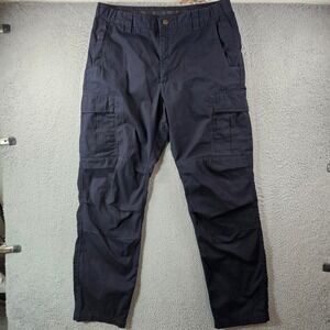 Vertx Mens Navy Blue Tactical Cargo Pants Size 36x34